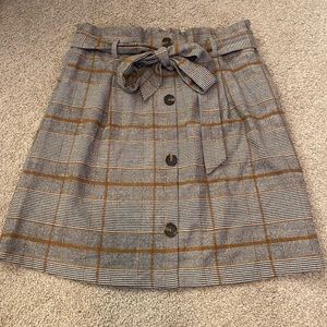 Plaid Winter Skirt